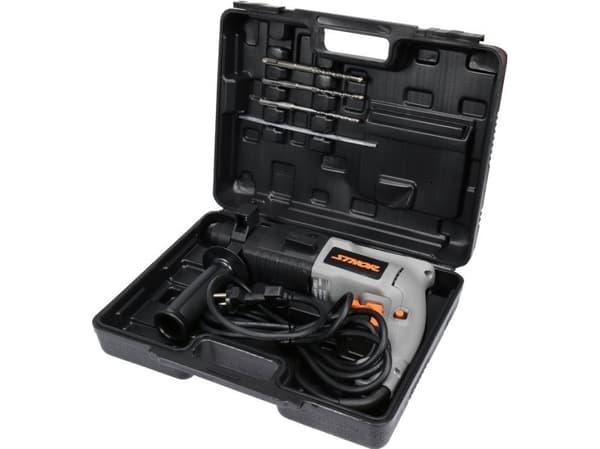 STHOR Rotary hammer 500W SDS-Plus 850 rpm. 2 functions and accessories (79049)