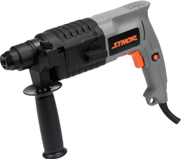 STHOR Rotary hammer 500W SDS-Plus 850 rpm. 2 functions and accessories (79049)