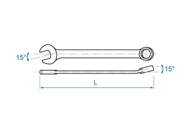 King Tony 1060-27, 27 mm, 315 mm, 371 g