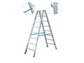 Miniatyrbild 1 av 2: Aluminum ladder [DOPPLO, 120441]