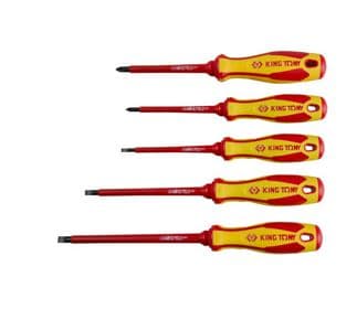 KING TONY ISOLERTE SKRUTREKKERS SET 5 stk. 30615MR