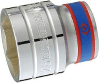 King Tony 4335MR, Stikkontakt, 1/2", Metrisk, 1 hoder, 34 mm, Kromvanadiumstål