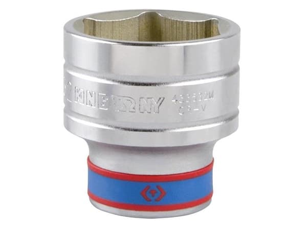 King Tony 4335MR, Stikkontakt, 1/2", Metrisk, 1 hoder, 34 mm, Kromvanadiumstål