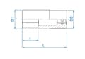 Miniatyrbilde 2 av 5: King Tony 4235M, 2 hoder, 77 mm, 490 g