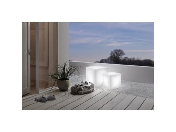 EGLO Bottona, Gulvlys, Hvit, Plast, IP65, Camping, Terrasse, II
