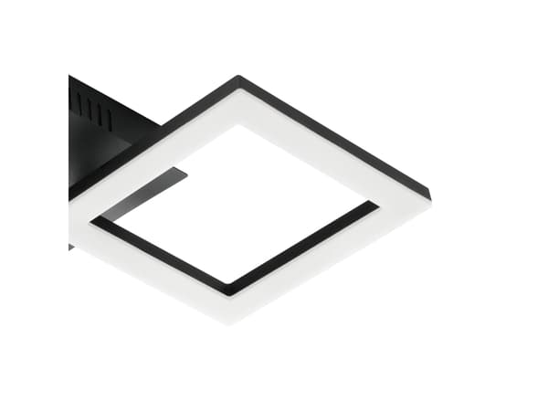 EGLO PARANDAY-Z, 2 lamppu(a), LED, 1800 lm, IP20, Musta