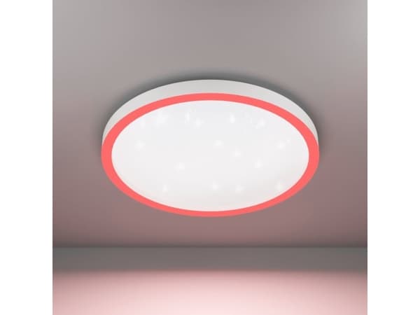 EGLO Montemorelos-Z, 1 ampuller, LED, 6500 K, 4100 lm, IP20, Hvit