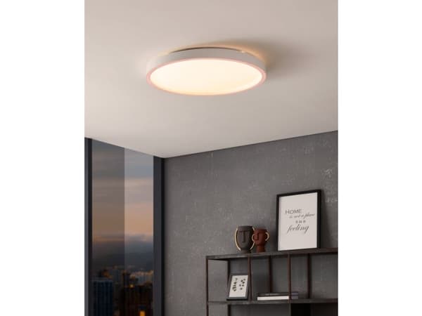 EGLO Montemorelos-Z, 1 ampuller, LED, 6500 K, 4100 lm, IP20, Hvit