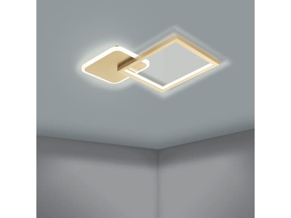 EGLO Gafares, LED, 6500 K, IP20, Kulta, Valkoinen