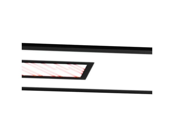 EGLO Bordonara, LED, 6000 K, 5400 lm, IP20, Sort, Hvit