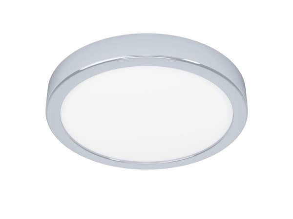 EGLO FUEVA 5, 1 ampuller, LED, Ikke-utskiftbare pærer, 3000 K, 2000 lm, IP44 Kromfarget, Hvit