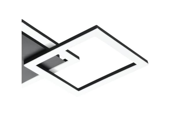 EGLO Paranday-Z, Smart takbelysning, ZigBee, Svart, Vit, LED, Plast, Stål, Vit