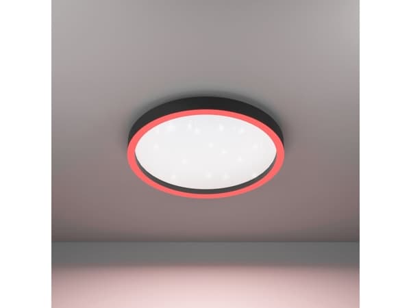 EGLO MONTEMORELOS-Z LOFT RGB CCT 3600LM Ø420 SORT