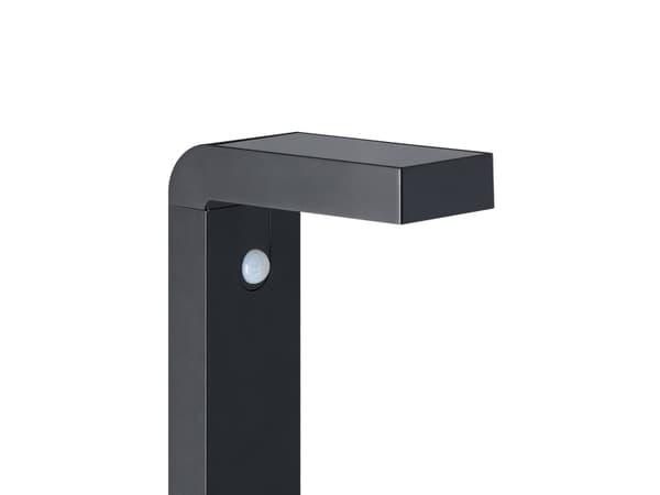 EGLO Baracconi, Golvbelysning för utomhusbruk, Svart, Gjuten aluminium, Plast, IP44, Garage, III
