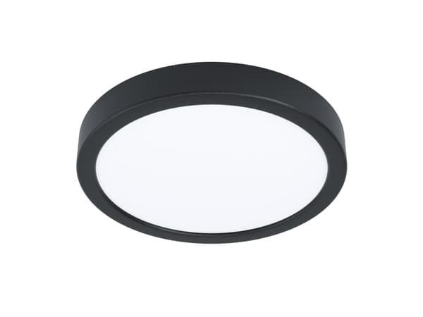 EGLO Argolis 2, LED, Ei vaihdettavissa oleva hehkulamppu, 3000 K, 2400 lm, IP44, Musta