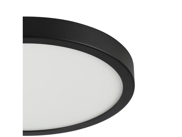 EGLO Argolis 2, LED, Ei vaihdettavissa oleva hehkulamppu, 3000 K, 2400 lm, IP44, Musta