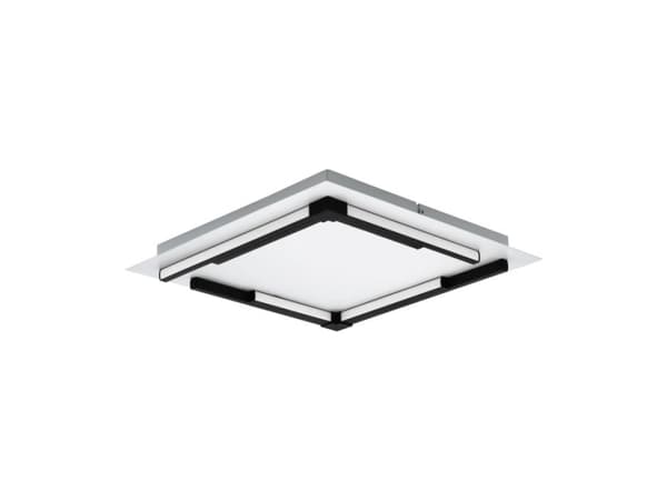 EGLO Zampote, 1 ampuller, LED, 3000 K, 3300 lm, IP20, Sort, Hvit Sort, Hvit