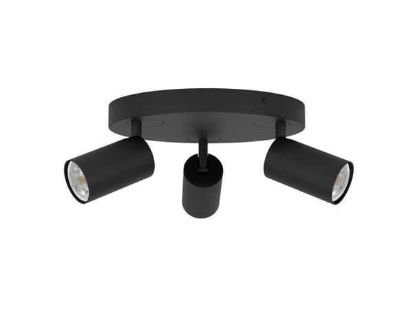 EGLO TELIMBELA-Z SPOT RGB 3X345LM 2700-6500K MUSTA