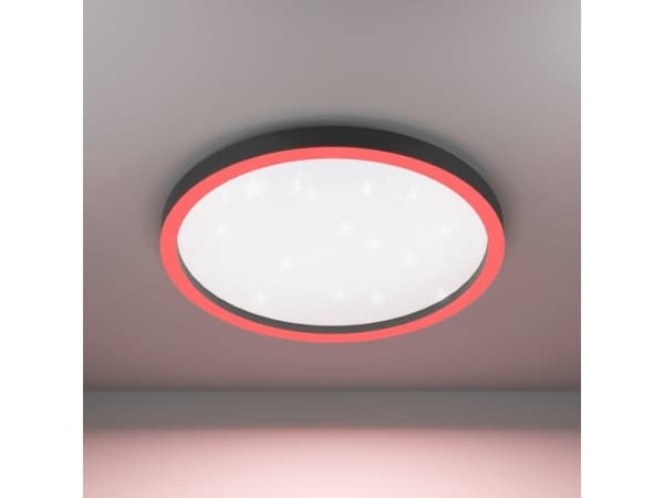 EGLO MONTEMORELOS-Z LOFT RGB CCT 4320LM Ø570 SORT