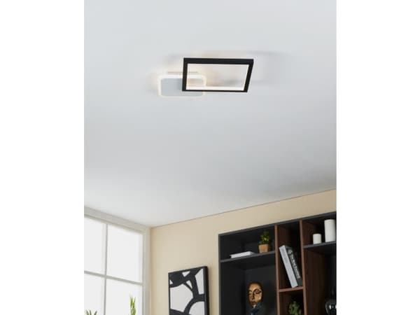 EGLO 900422, LED, 6500 K, 2100 LM, IP20, Svart, Vit