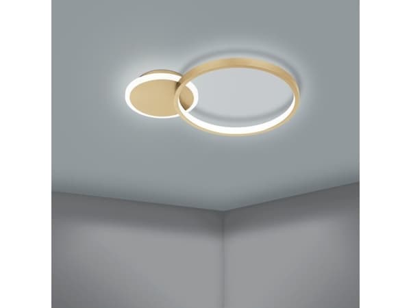EGLO Gafares, 1 lamppu(a), LED, 6500 K, 2100 lm, IP20, Kulta, Valkoinen