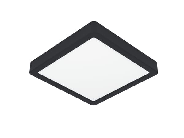 EGLO FUEVA 5 PLAFOND 210X210 17W 2000LM DÆMPB. SORTERE