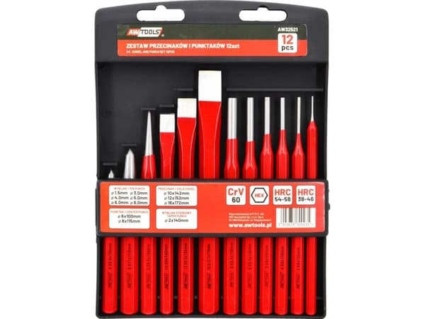 AWTOOLS MEJSLAR, STANSAR OCH DRIVOR 12-DELAR