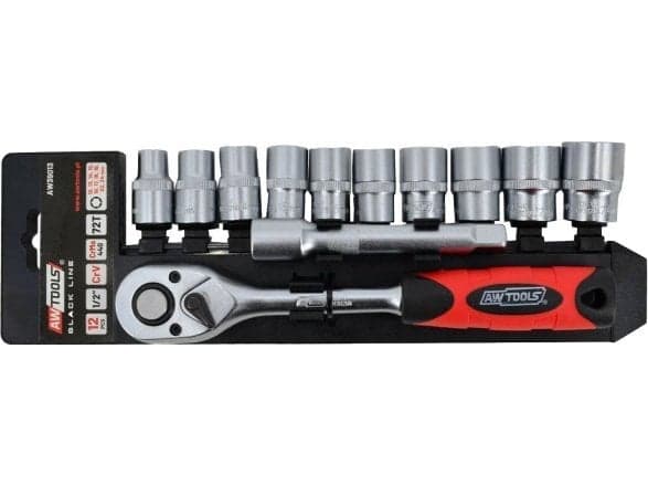NØKKEL AWTOOLS 1/4" 14 stk.