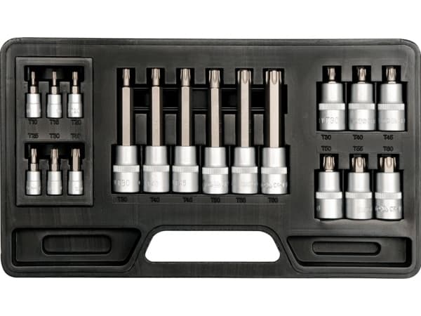 YATO TORX T10-T60 mm TORX TIP KEYS 18 stycken