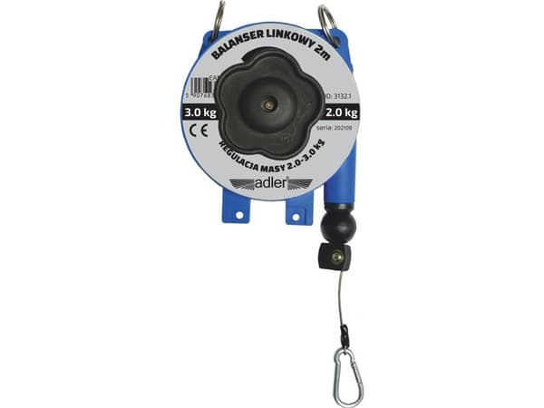 ADLER LINE BALANCER 2m, jossa on 2-3kg massan säätöä varten