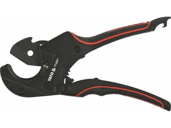 Yato YT-22273, Rørkutter, Stål, Aluminium, Polyvinylklorid (PVC), Sort, Oransje, 6,3 cm