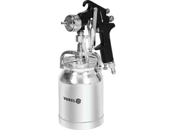 VOREL HVLP MALING PISTOL 1000ml MED BUNDTANK 80901