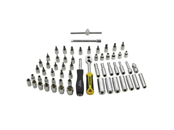 STANLEY NØKLER 60stk. 1/4" TRANSMODULER