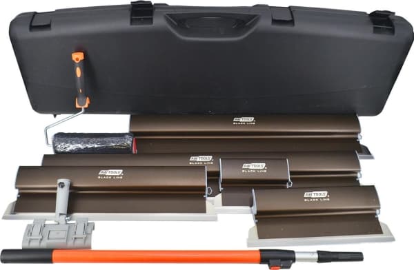 AWTools AWTOOLS PUTTY ALUMINUM TITANIUM FINISH SET IN CASE 4819 BL