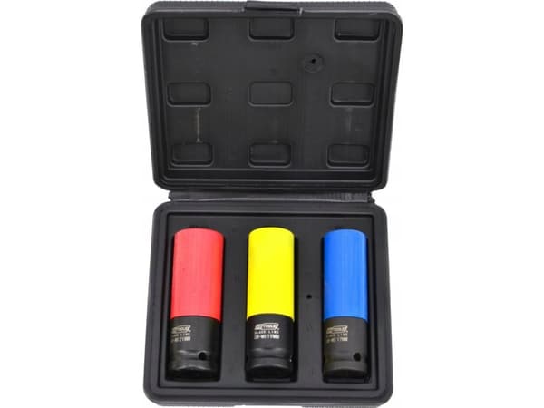 AW-Tools AWTOOLS ALUMINIUM FÄLG SUCKS KIT SET 17-19-21mm 3 st...