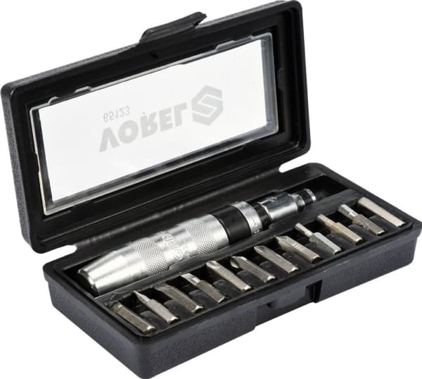 Vorel Impact screwdriver + bits 13 pcs (65123)