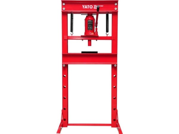 Yato YT-55581, Manuell hydraulisk presse, 20 t, 69,5 cm, Rød, Metall, 700 mm