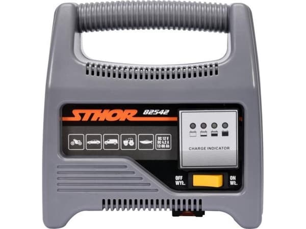 STHOR LADER 12V 6A 90Ah LED