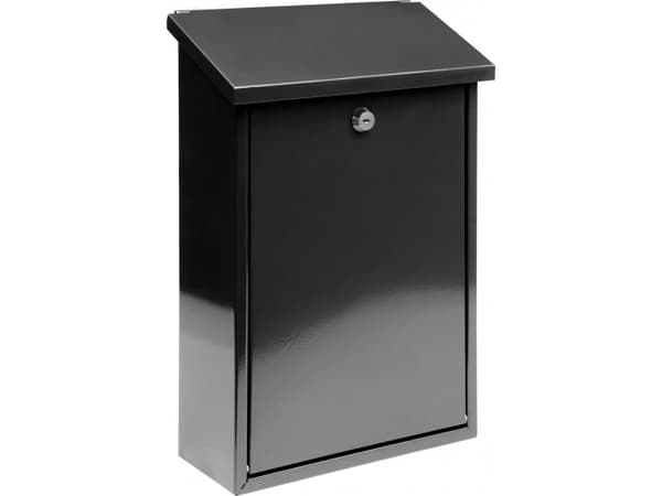 VOREL LETTER BOX400 x 250 x100mm SVART