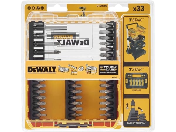 DeWALT DT70709-QZ, 33 styck, 460 g, 2 mm, 2 mm, 2 mm, B07QG1NCCP