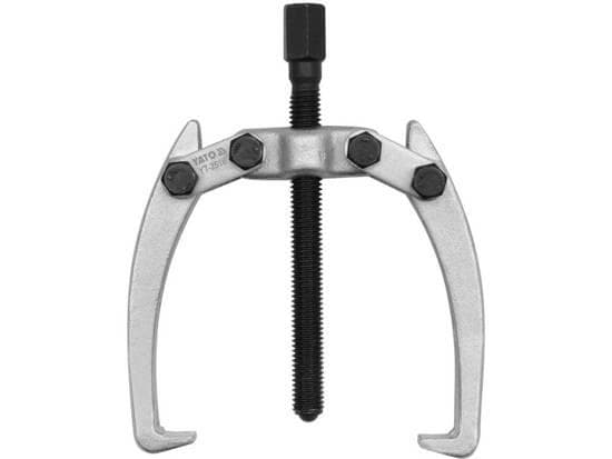 Yato YT-2516, Trinse med skyvbare krokgrep, 10,2 cm (4"), 1,4 t, Stål, Sort, Sølv, 10 cm