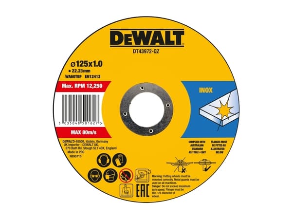 DeWALT DT43972-QZ, Leikkuukiekko, 10 kpl