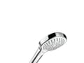 Miniatyrbild 1 av 3: HansGrohe Croma Select E Multi håndbruser 3 stråler krom/hvid