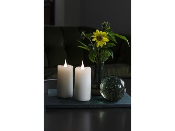 Konstsmide vokslys, 0,06 W, LED, 2 pære(r ), 180 t, Varm hvit, 2400 K