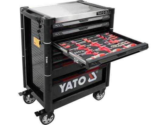 YATO SERVICESKAP 7 SKUFFER + 157 VERKTØY