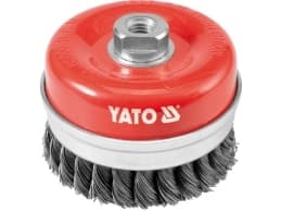 Yato YT-4769, Förberedningsborste, 8500 RPM, 10 cm, Röd, Stål