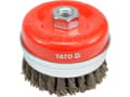 Miniatyrbild 1 av 2: Yato YT-4769, Förberedningsborste, 8500 RPM, 10 cm, Röd, Stål