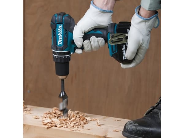 Makita DHP482RFX9 - Slagborrmaskin/skruvdragare - sladdlös - nyckellös chuck 13 mm - 62 N·m - 2 batterier, laddare medföljer - 18 V