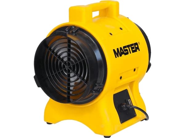 Master BL 6800 Stående ventilator 750 W (L x B x H) 510 x 400 x 525 mm Gul/sort