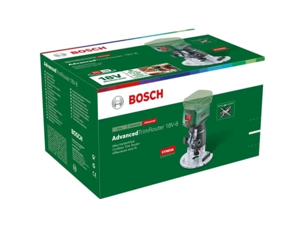 Bosch AdvancedTrimRouter 18V-8 - Trim router - sladdlös - spännhylsa 8 mm - inget batteri - 18 V - SOLO